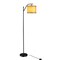 Standing Floor Lamp with Adjustable Head for Living Room and Bedroom
